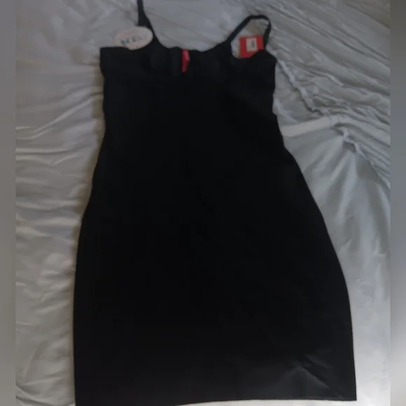 NWT Spanx Open Bust Full Slip in Black - Picture 5 of 6
